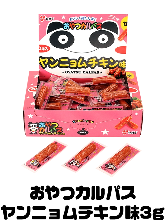 おやつカルパス ヤンニョムチキン味3g